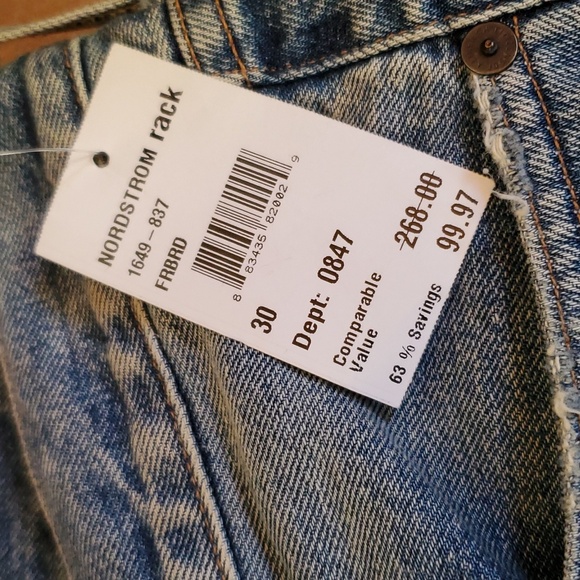 NWT Citizens of Humanity Estella distressed flare jeans 30 - Picture 5 of 8